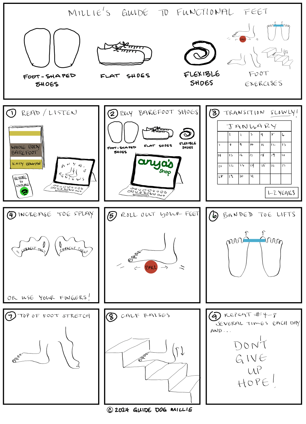 MILLIE’S GUIDE TO FUNCTIONAL&nbsp;FEET